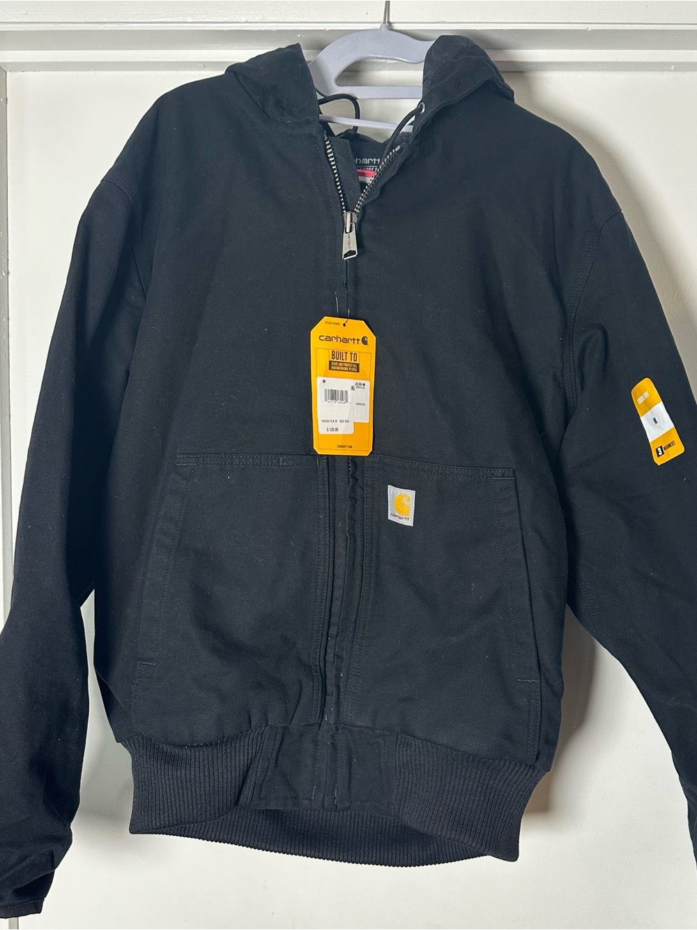 Carhartt Men’s washed duck insulated jacket medium black ($129.99 msrp)